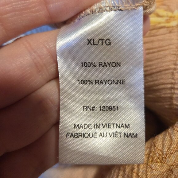 Size XL - Wild Skye Tiered Maxi Skirt - Picture 13 of 14